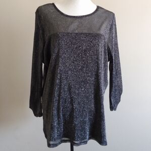Black Sparkle Top Signature by Reitmans